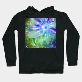 Mystical Crystal Flower Hoodie